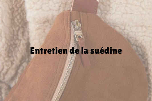 Entretien de la suédine