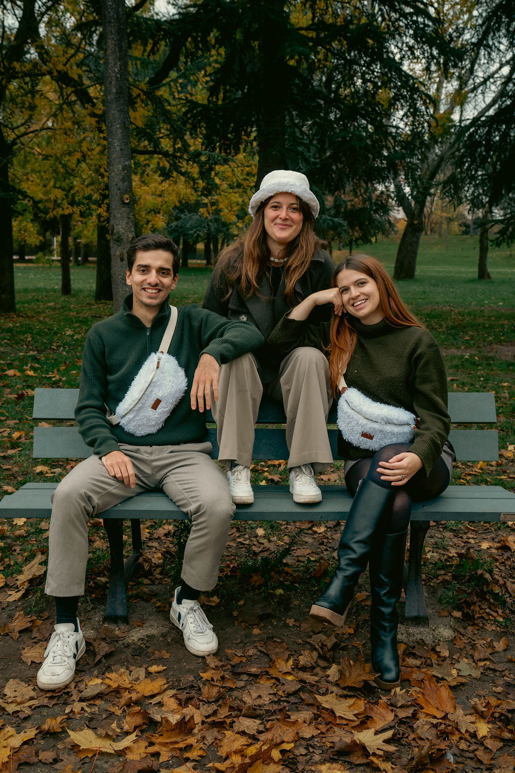 Snowball Fanny pack - White Fleece ❄️