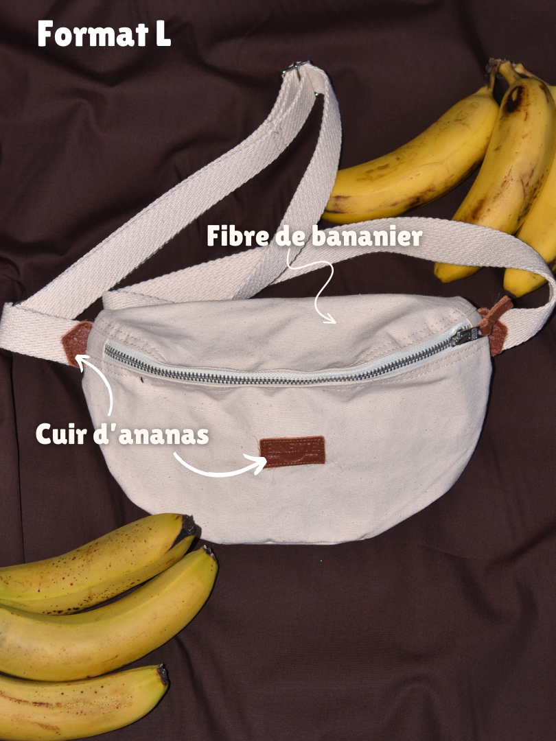 Sac banane Binette Bananas - écru 🍌