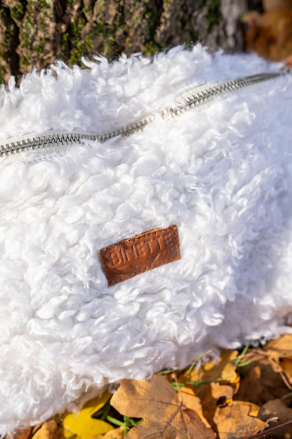 Snowball Fanny pack - White Fleece ❄️