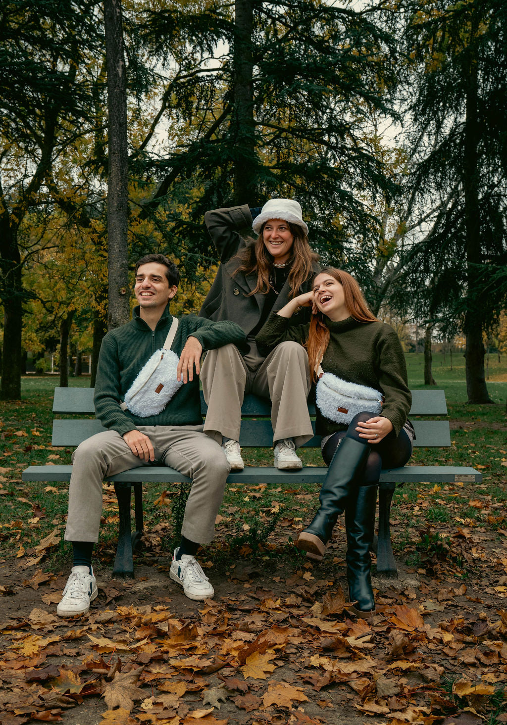 Snowball Fanny pack - White Fleece ❄️