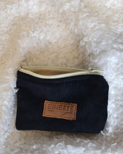 Pochette velours cotelés